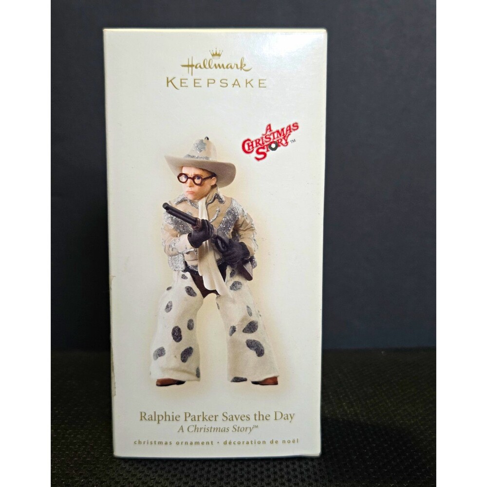 2007 Hallmark Keepsake Ornament Ralphie Parker Saves the Day A Christmas Story